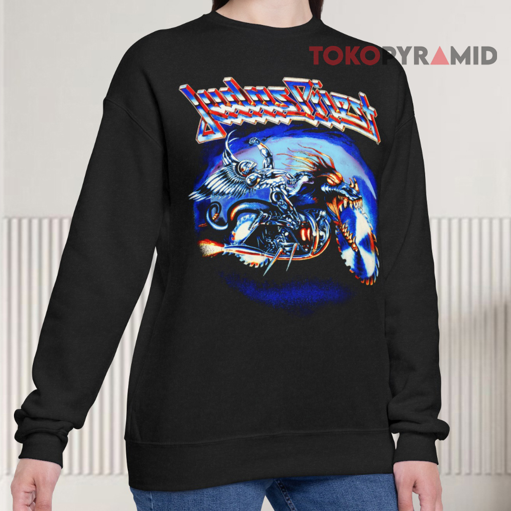 Vintage 1990 Judas Priest Painkiller Tour Black Sweatshirt Vintage 1990 Judas Priest Painkiller Tour Black Sweatshirt