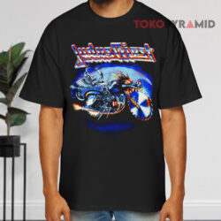 Vintage 1990 Judas Priest Painkiller Tour Shirt 4 Vintage 1990 Judas Priest Painkiller Tour Black T shirt