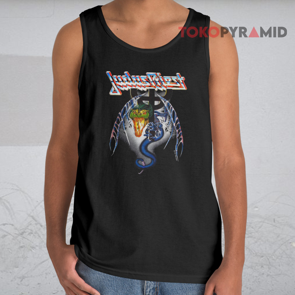 Vintage 1990 Judas Priest Painkiller Tour Tank Top Vintage 1990 Judas Priest Painkiller Tour Tank Top