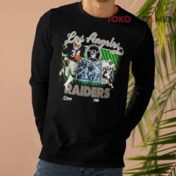 Vintage 1990 La Raiders Bo Jackson Tim Brown Salem Long sleeved
