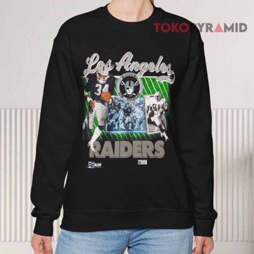 Vintage 1990 La Raiders Bo Jackson Tim Brown Salem Sweatshirt