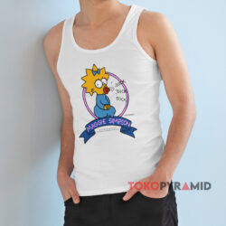 Vintage 1990 Maggie Simpson The Simpsons Shirt 2 Vintage 1990 Maggie Simpson The Simpsons White Tank Top
