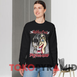 Vintage 1990 Motley Crue Dr. Feelgood Double-sided T-shirt 2 Vintage 1990 Motley Crue Dr Feelgood Double Sided T shirt Black Sweatshirt