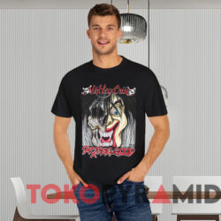 Vintage 1990 Motley Crue Dr Feelgood Double Sided T shirt Black T shirt