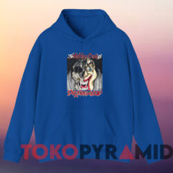 Vintage 1990 Motley Crue Dr. Feelgood Double-sided T-shirt 3 Vintage 1990 Motley Crue Dr Feelgood Double Sided T shirt Blue Hoodie