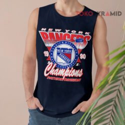 Vintage 1990 New York Rangers Patrick Division Champions Shirt 2 Vintage 1990 New York Rangers Patrick Division Champions Tank Top