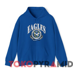 Vintage 1990 Philadelphia Eagles NFL Nutmeg T-shirt 3 Vintage 1990 Philadelphia Eagles Nfl Nutmeg T shirt Blue Hoodie