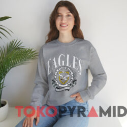 Vintage 1990 Philadelphia Eagles NFL Nutmeg T-shirt 2 Vintage 1990 Philadelphia Eagles Nfl Nutmeg T shirt Grey Sweatshirt