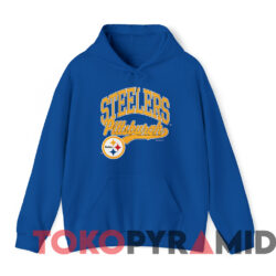 Vintage 1990 Pittsburgh Steelers Logo 7 T-shirt 2 Vintage 1990 Pittsburgh Steelers Logo 7 T shirt Blue Hoodie
