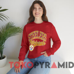 Vintage 1990 Pittsburgh Steelers Logo 7 T-shirt 3 Vintage 1990 Pittsburgh Steelers Logo 7 T shirt Red Sweatshirt