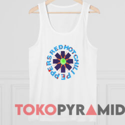 Vintage 1990 Red Hot Chili Peppers Sperm Logo T-shirt 4 Vintage 1990 Red Hot Chili Peppers Sperm Logo T shirt White TankTop