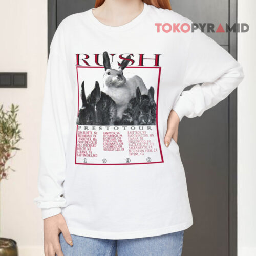 Vintage 1990 Rush Presto Tour Long sleeved