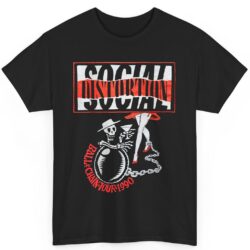 Vintage 1990 Social Distortion Ball & Chain Tour Shirt
