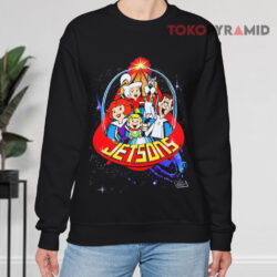 Vintage 1990 The Jetsons Spaceship Cartoon Shirt 3 Vintage 1990 The Jetsons Spaceship Cartoon Sweatshirt