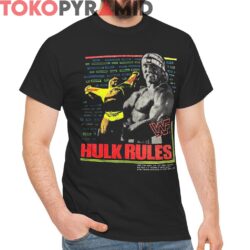 Vintage 1990 Titan Sports Hulk Rules Shirt
