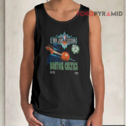 Vintage 1990s Boston Celtics On Tour Nba Jam Session Tank Top