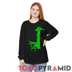 Vintage 1990s Goosebumps Boo Dude Shirt 5 Vintage 1990s Goosebumps Boo Dude Front Long Sleeve