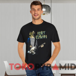 Vintage 1990s Nirvana Kurt Cobain T shirt Black T shirt