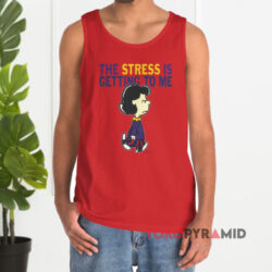 Vintage 1990s Peanuts Lucy The Stress Is Getting To Me Tank Top