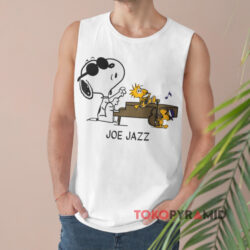 Vintage 1990s Snoopy Joe Jazz Cartoon Shirt 2 Vintage 1990s Snoopy Joe Jazz Cartoon Tank Top