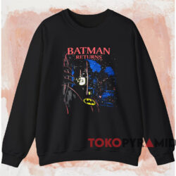 Vintage 1991 Batman Returns T-shirt 3 Vintage 1991 Batman Returns T shirt Black Sweatshirt