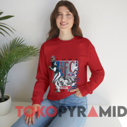 Vintage 1991 Buffalo Bills Afc Champions T shirt Red Sweatshirt