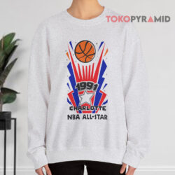 Vintage 1991 Charlotte Nba All star Game Sweatshirt