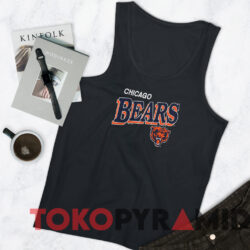 Vintage 1991 Chicago Bears Logo 7 NFL T-shirt 4 Vintage 1991 Chicago Bears Logo 7 Nfl T shirt Black TankTop