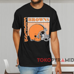 Vintage 1991 Cleveland Browns Nfl Shirt Black T shirt