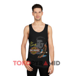 Vintage 1991 Elvis Presley Harley Davidson Shirt 2 Vintage 1991 Elvis Presley Harley Davidson Black Tank Top