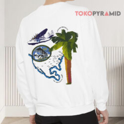 Vintage 1991 Jimmy Buffett Shirt 4 Vintage 1991 Jimmy Buffett Sweatshirt Back