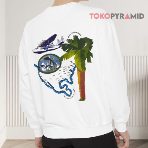 Vintage 1991 Jimmy Buffett Sweatshirt Back Vintage 1991 Jimmy Buffett Sweatshirt Back