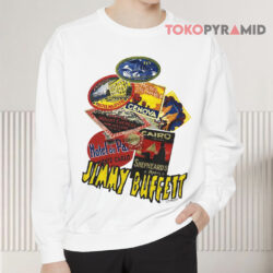 Vintage 1991 Jimmy Buffett Shirt 3 Vintage 1991 Jimmy Buffett Sweatshirt Front