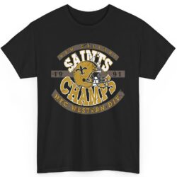 Vintage 1991 New Orleans Saints NFC Champs Shirt