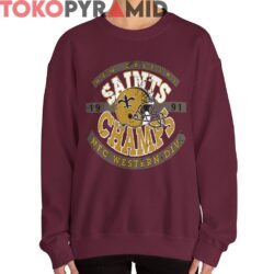 Vintage 1991 New Orleans Saints NFC Champs Shirt 3 Vintage 1991 New Orleans Saints NFC Champs Shirt