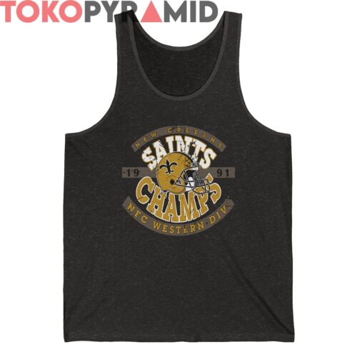 Vintage 1991 New Orleans Saints NFC Champs Shirt Vintage 1991 New Orleans Saints NFC Champs Shirt