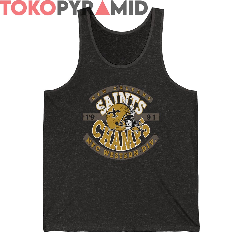 Vintage 1991 New Orleans Saints NFC Champs Shirt Vintage 1991 New Orleans Saints NFC Champs Shirt