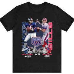 Vintage 1991 New York Giants vs Buffalo Bills T-shirt 5 Vintage 1991 New York Giants Vs Buffalo Bills T shirt