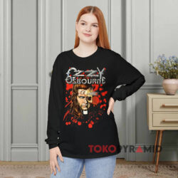 Vintage 1991 Ozzy Osbourne Shirt 4 Vintage 1991 Ozzy Osbourne Black Long sleeved