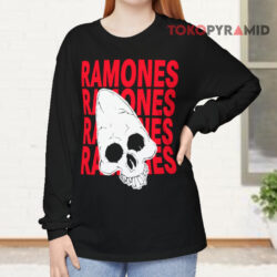 Vintage 1991 Ramones Spain Gabba Gabba Hey Shirt 2-sided 3 Vintage 1991 Ramones Spain Gabba Gabba Hey Long sleeved Front