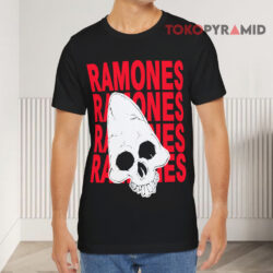 Vintage 1991 Ramones Spain Gabba Gabba Hey T shirt Front