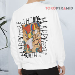 Vintage 1991 REM Shiny Happy People Tour Shirt 4 Vintage 1991 Rem Shiny Happy People Tour Sweatshirt Back