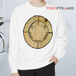 Vintage 1991 REM Shiny Happy People Tour Shirt 3 Vintage 1991 Rem Shiny Happy People Tour Sweatshirt Front