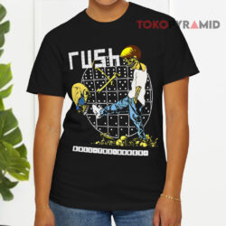 Vintage 1991 Rush Roll The Bones Tour T shirt Front