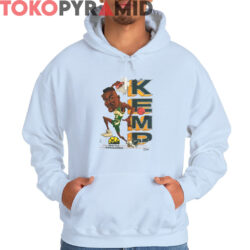 Vintage 1991 Seattle Supersonics Shawn Kemp Caricature Shirt