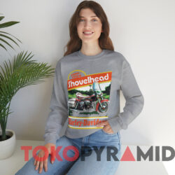 Vintage 1991 Shovelhead Harley Davidson T shirt Grey Sweatshirt