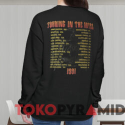 Vintage 1991 Slayer Touring In The Abyss T-shirt 3 Vintage 1991 Slayer Touring In The Abyss T shirt Black Sweatshirt