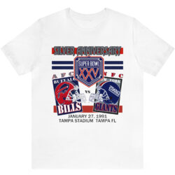 1991 Super Bowl XXV Buffalo Bills New York Giants T-shirt 5 Vintage 1991 Super Bowl Xxv Buffalo Bills New York Giants T shir