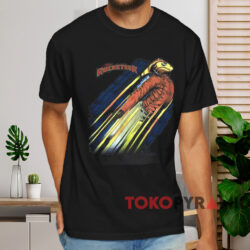Vintage 1991 The Rocketeer T shirt Black T shirt