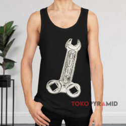 Vintage 1991 Tool Band Wrench Black Tank Top